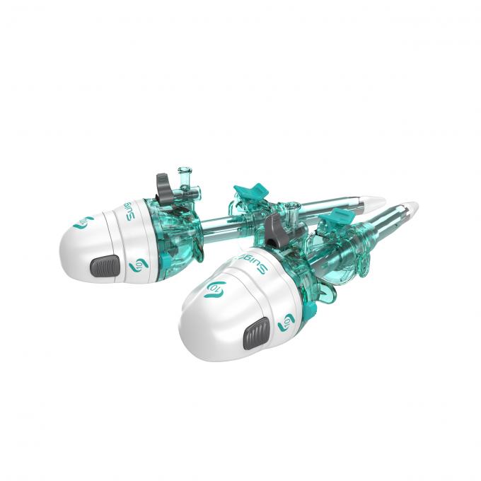 Hasson Jednorazowy laparoskopowy tępy obturator trokara ze stali z mocowaniem szwów 3