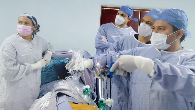 Trokar optyczny 5 mm do jednorazowego użytku, laparoskopowy trokar i kaniula klasy II 5